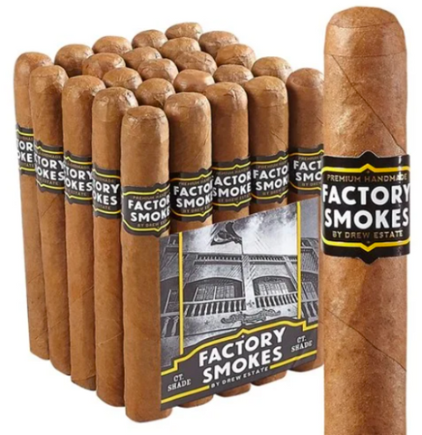 Factory Smokes By Drew Estate CT Shade BDL of 25