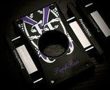 Prometheus Limited Edition OpusX Purple Rain in Black Matte Cutter