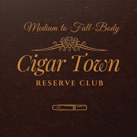 Medium to Full-Body Cigar Town Reserve Club