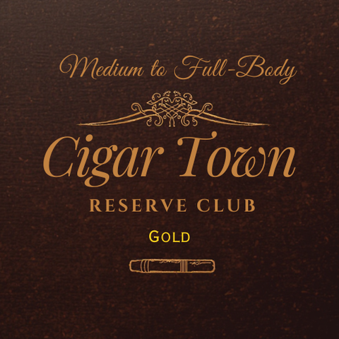 Medium to Full-Body Cigar Town Reserve Gold Club