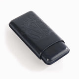 Spanish Nobuk Leather 3 Cigars Case