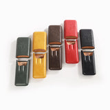 Spanish Nobuk Leather 3 Cigars Case