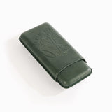 Spanish Nobuk Leather 3 Cigars Case