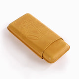 Spanish Nobuk Leather 3 Cigars Case