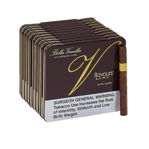 vanilla casta tobacco CAO BELLA VANILLA CAGARILLO TIN – Cigar Towns